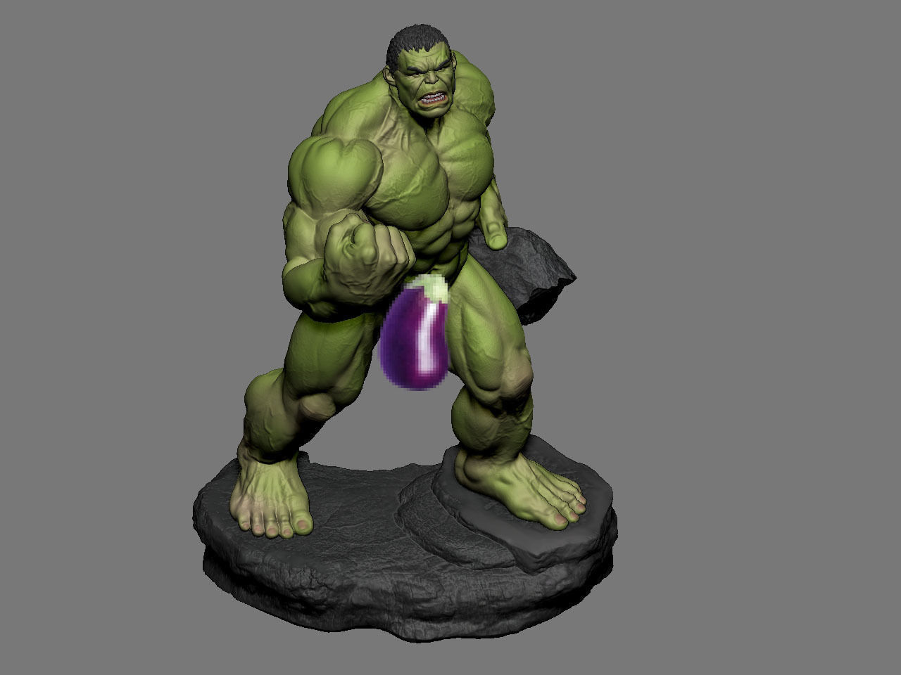 Hulk NSFW 3D print model_61