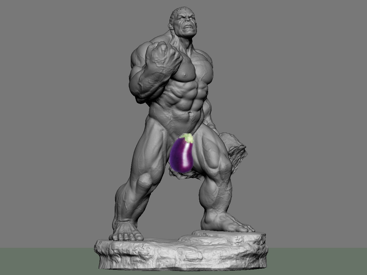 Hulk NSFW 3D print model_14