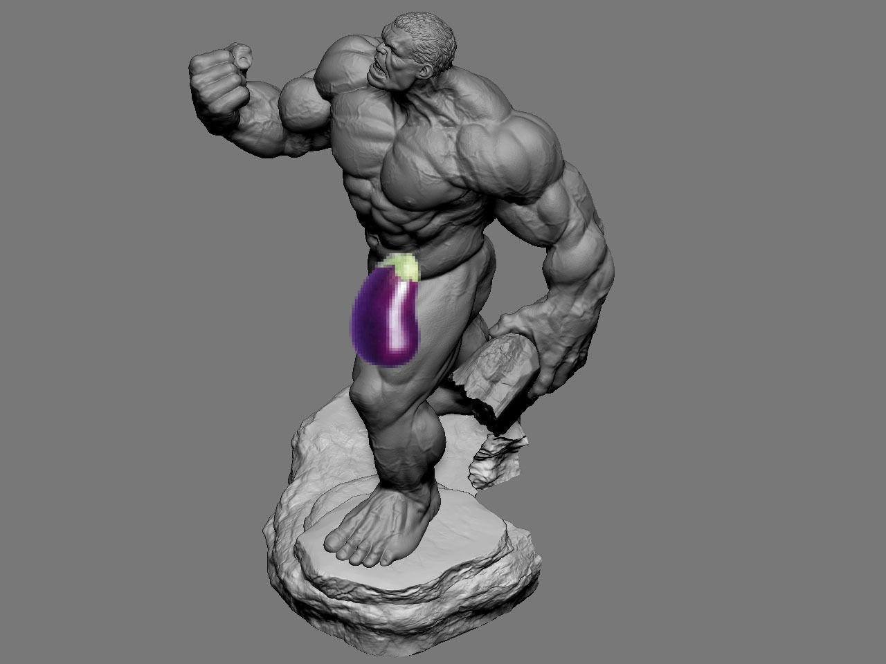 Hulk NSFW 3D print model_50