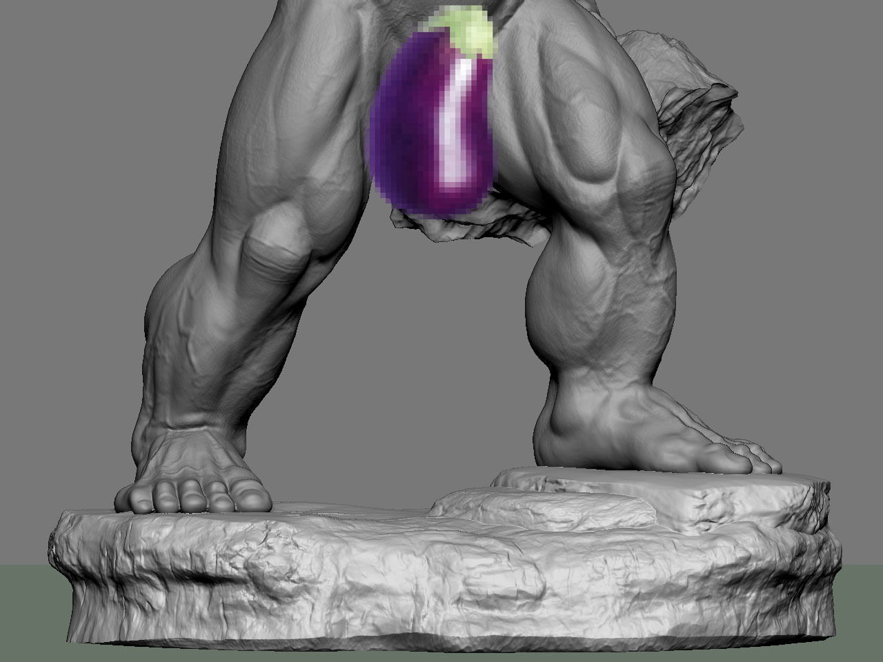 Hulk NSFW 3D print model_46