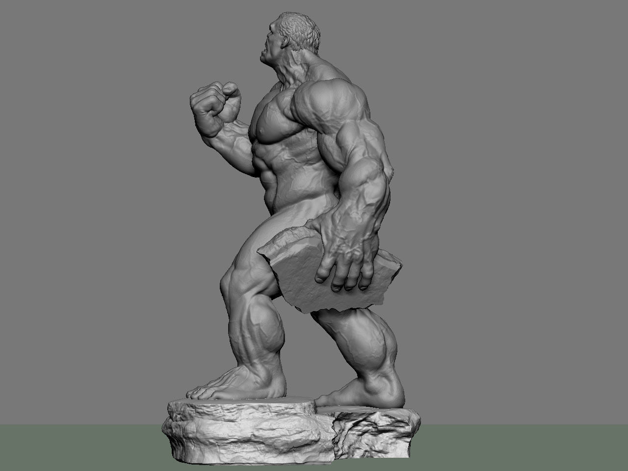 Hulk NSFW 3D print model_4
