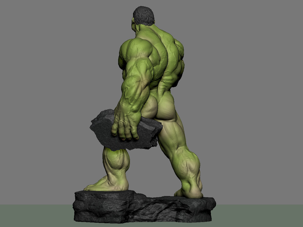 Hulk NSFW 3D print model_5
