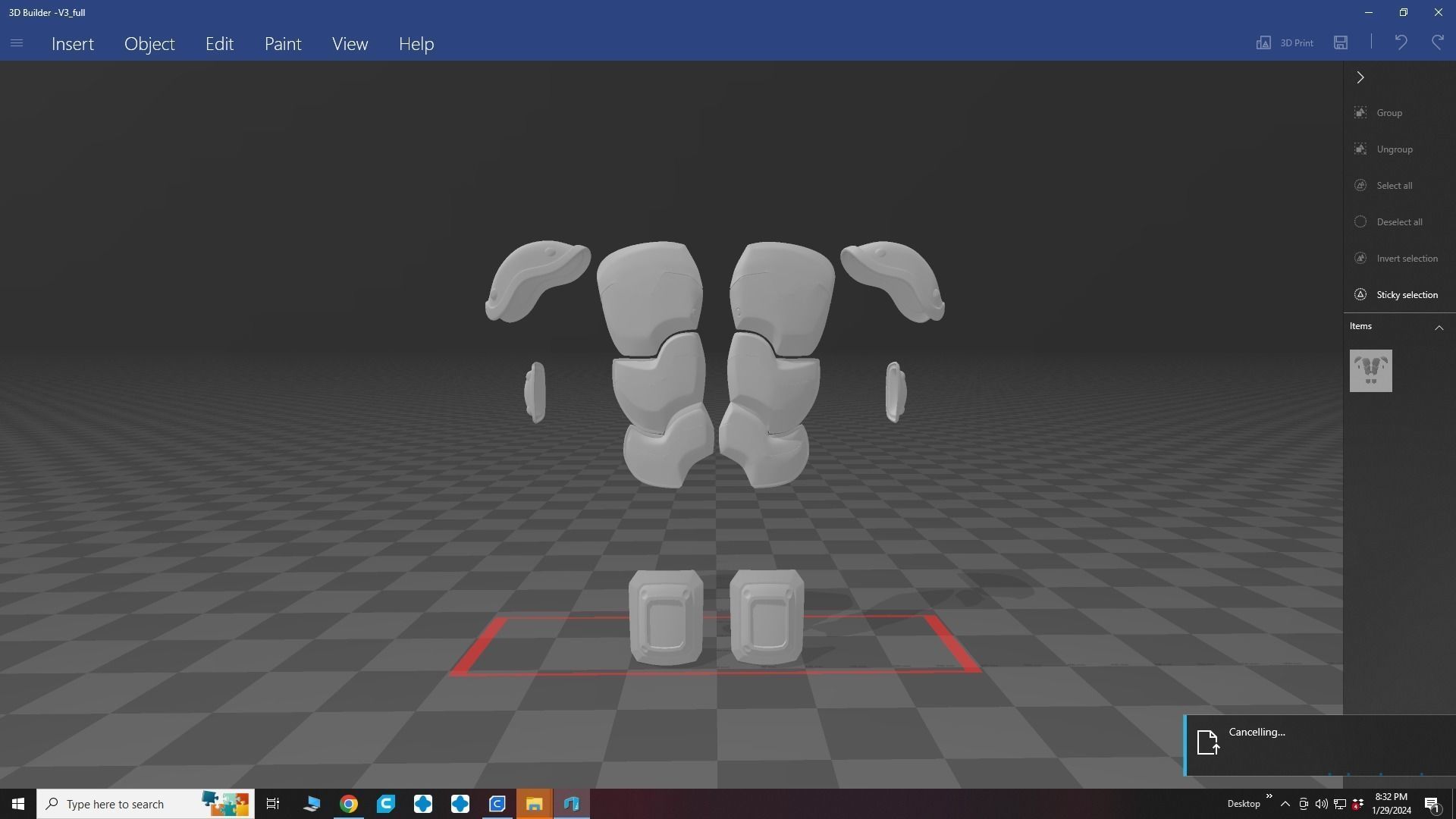 Kamen Rider V3 Full Armor for cosplay 3D print model_1