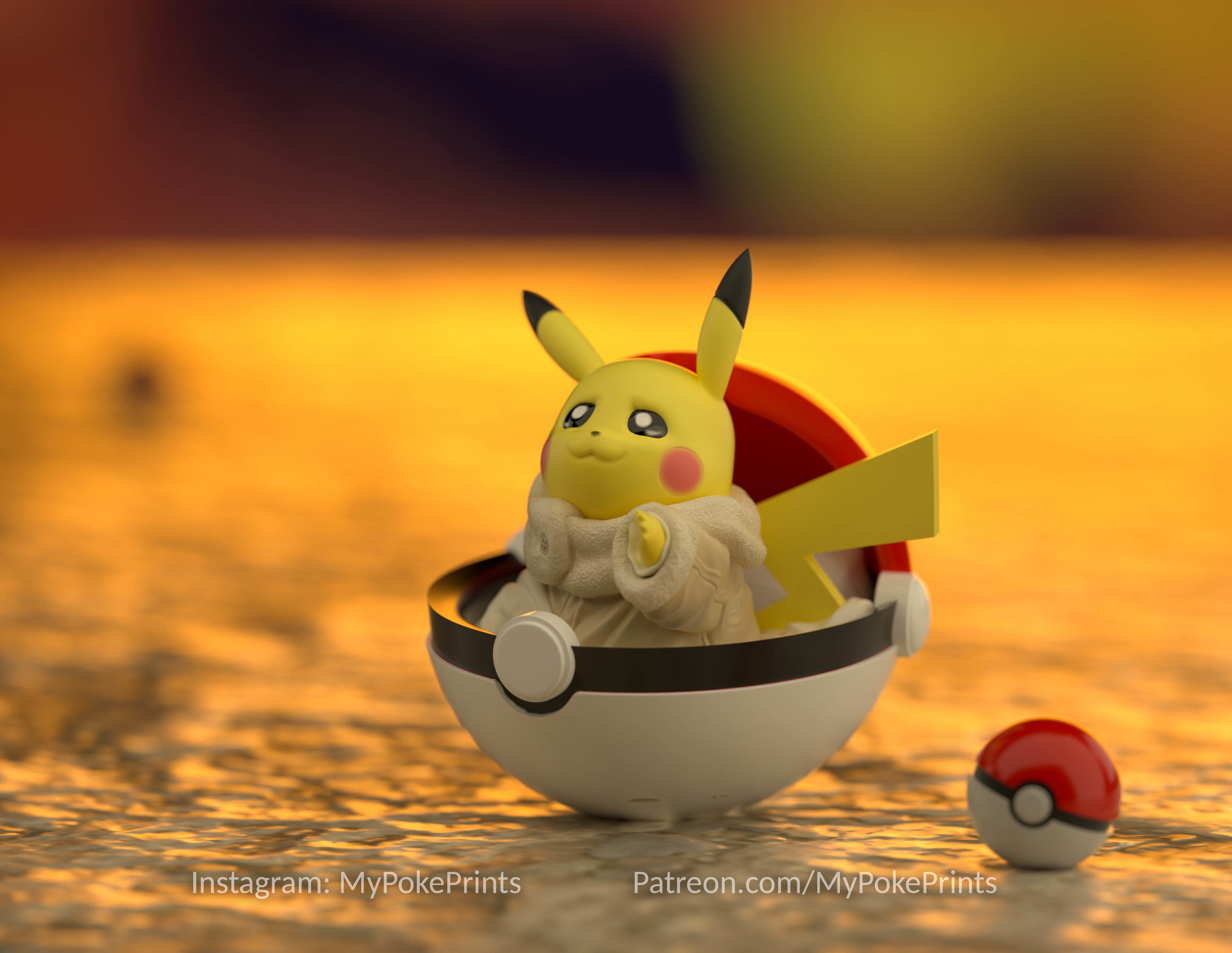 Yodachu - Yoda Pikachu Pokemon Star wars Mashup 3D print model_1