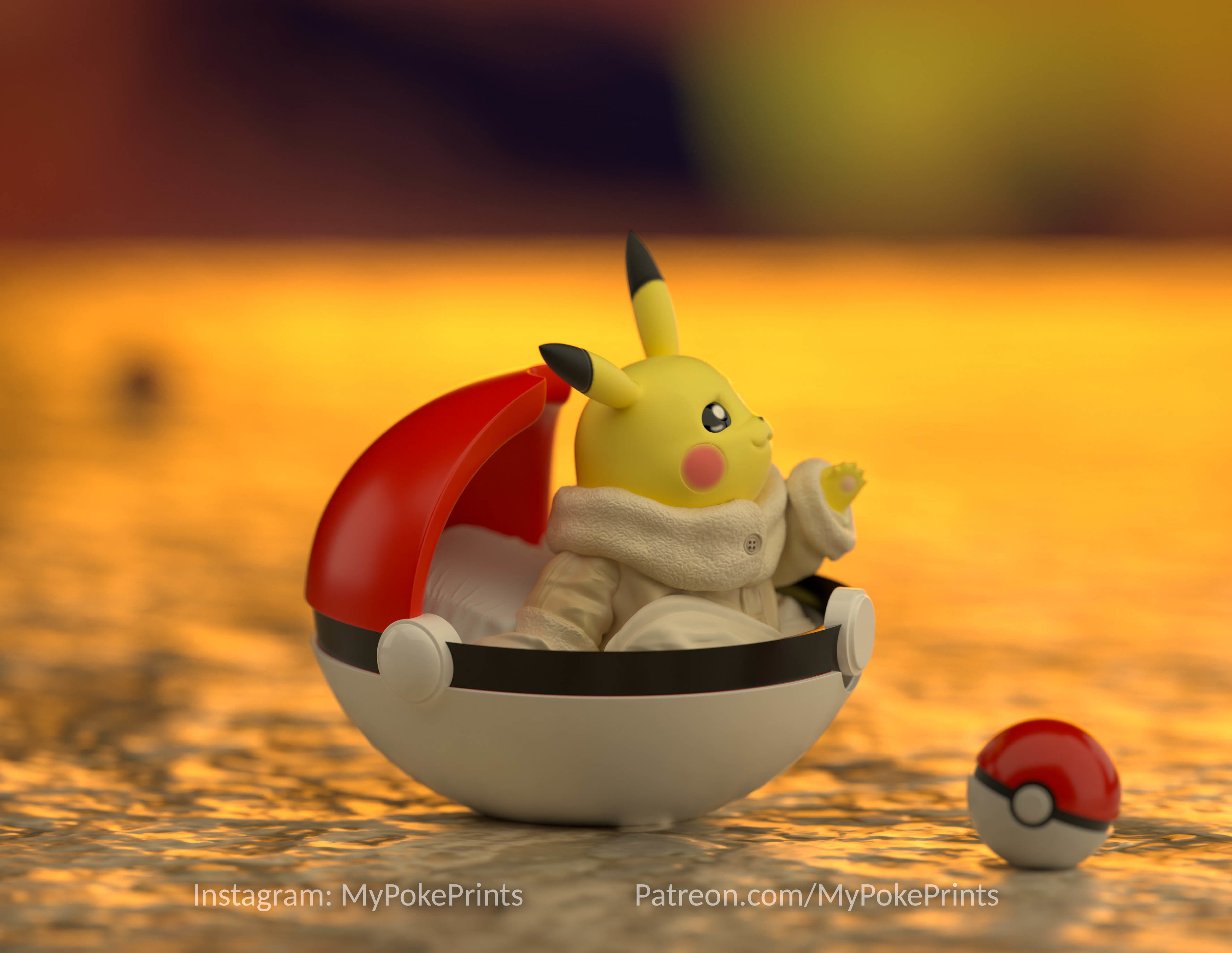 Yodachu - Yoda Pikachu Pokemon Star wars Mashup 3D print model_3