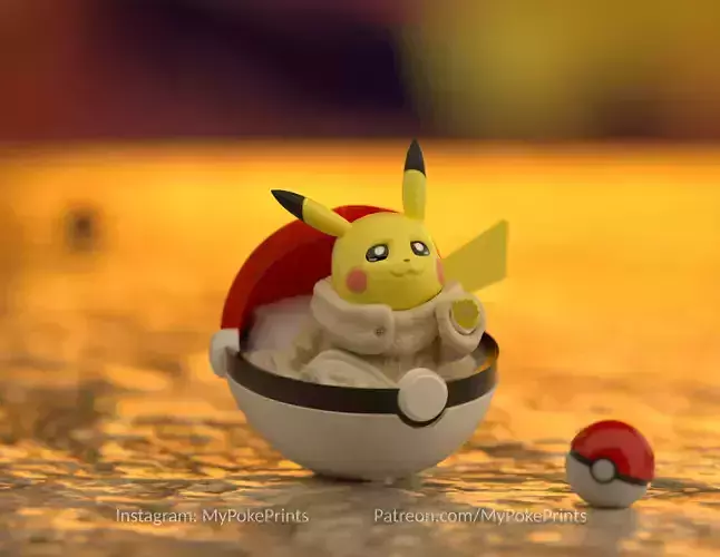 Yodachu - Yoda Pikachu Pokemon Star wars Mashup  3D print model