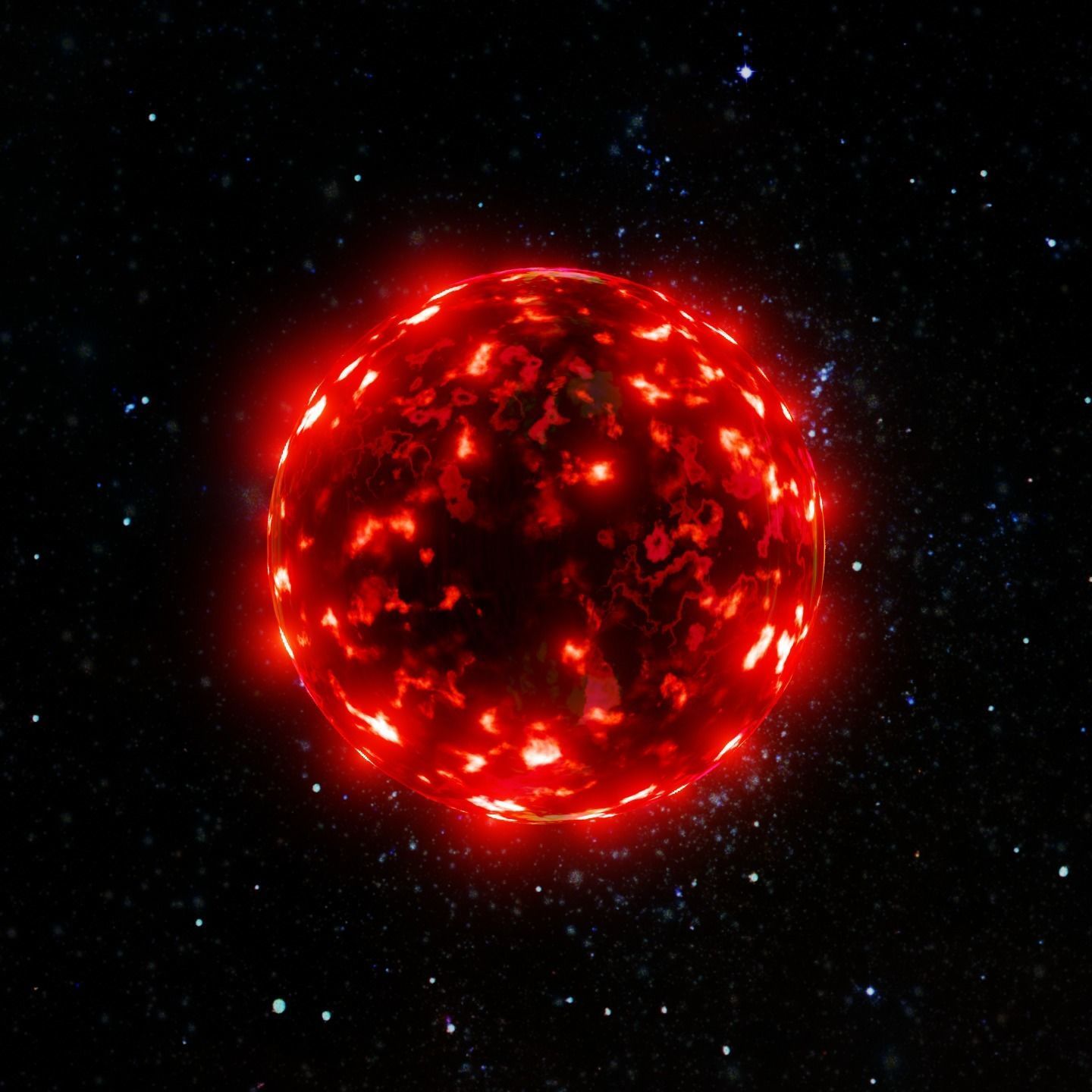 Sun - Star Generator 3D model_3