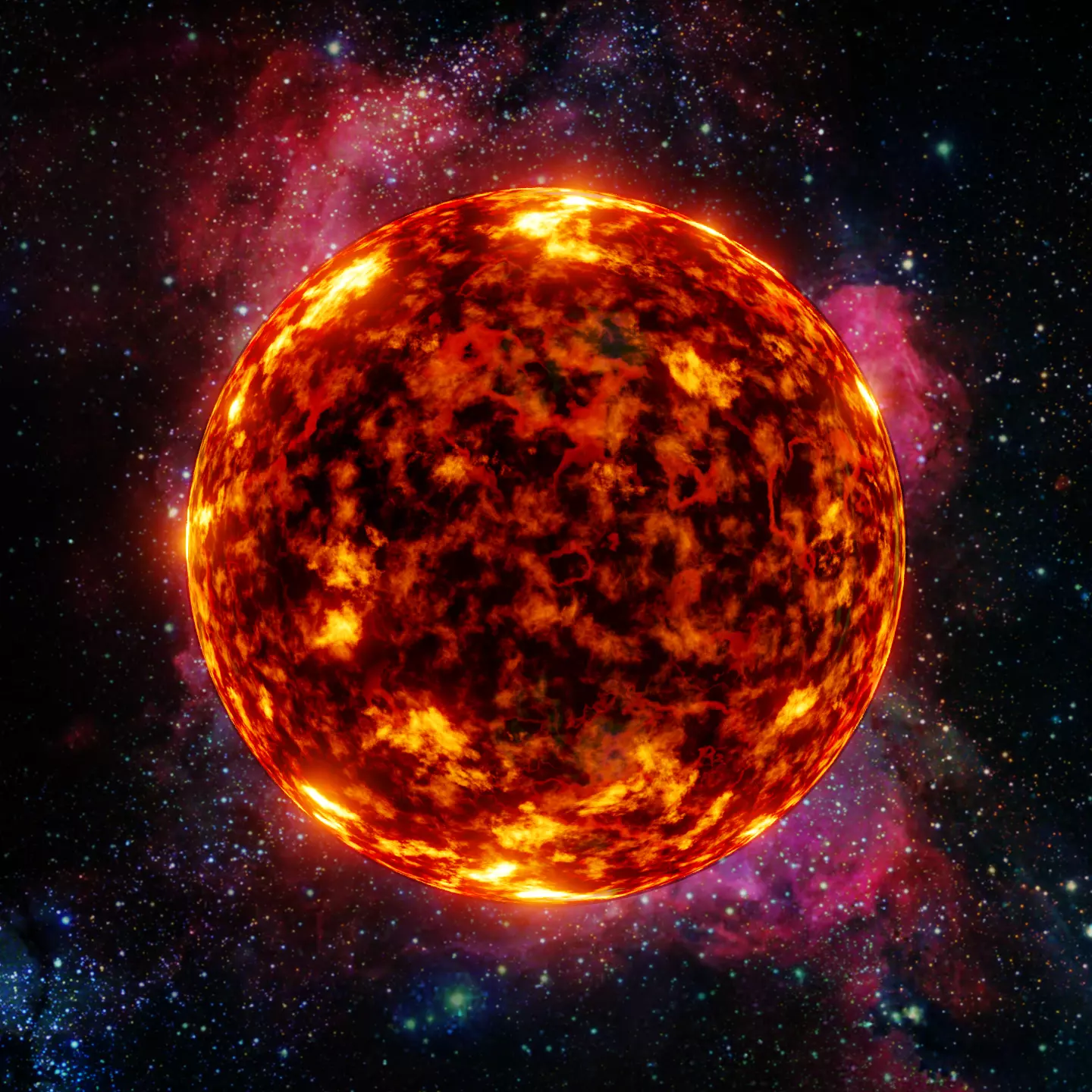 Sun - Star Generator 3D model_0