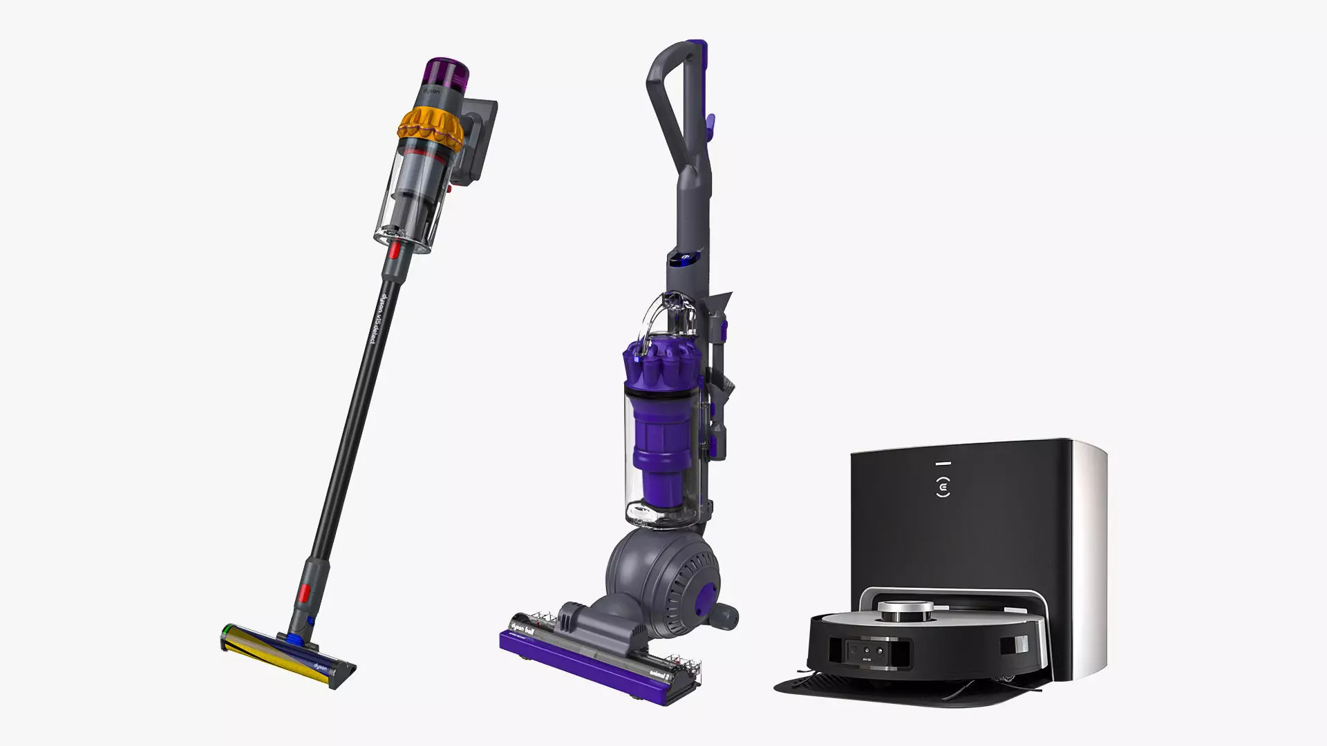 Vacuum Cleaners Collection 2 3D Model Pack