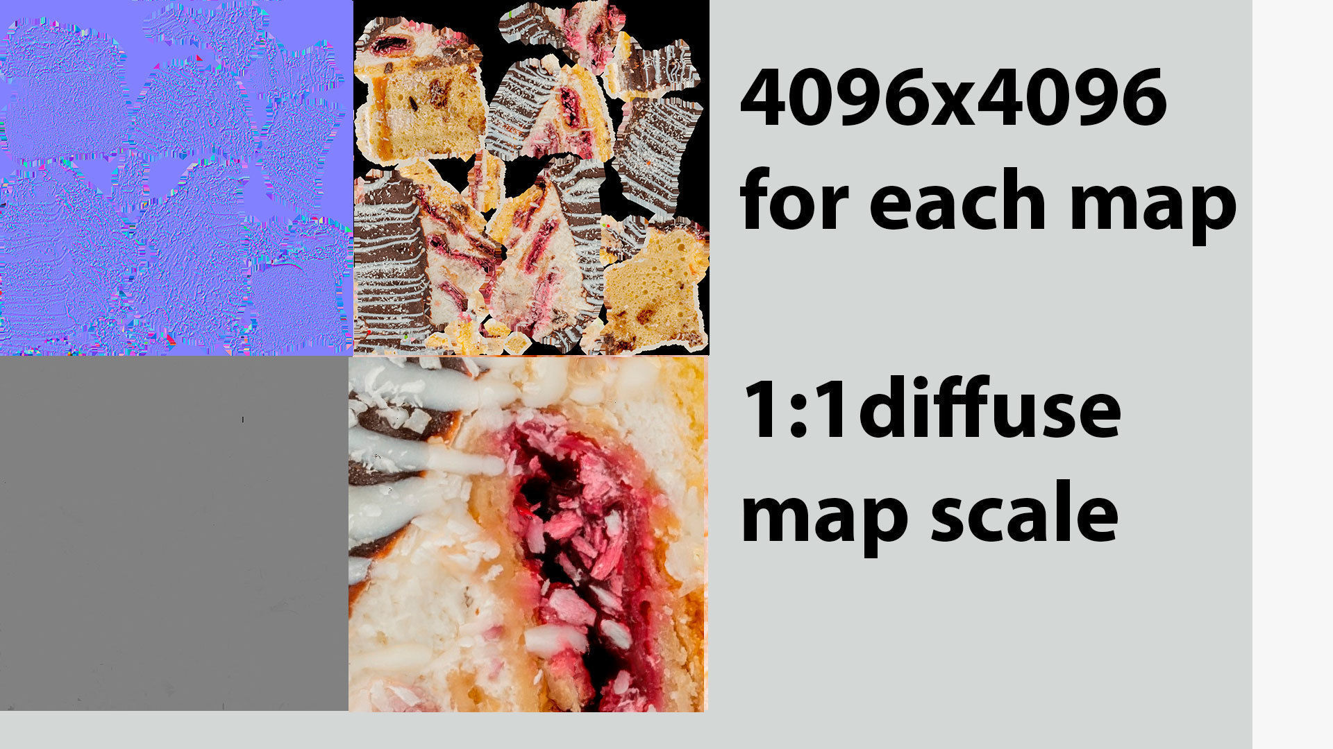 Winter Cherry cake 3D model_7