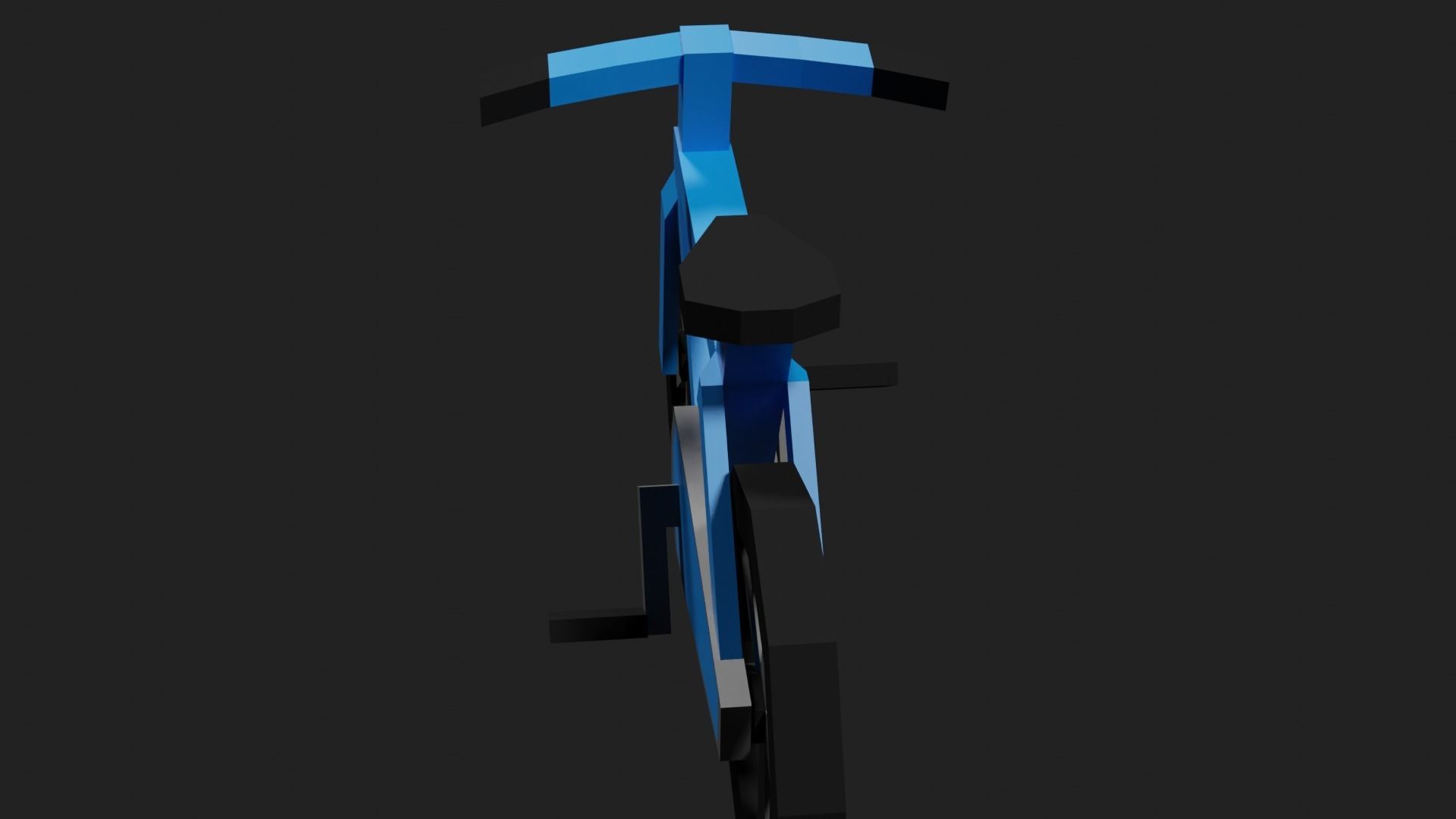 Lowpoly Bicycle Low-poly 3D model_20