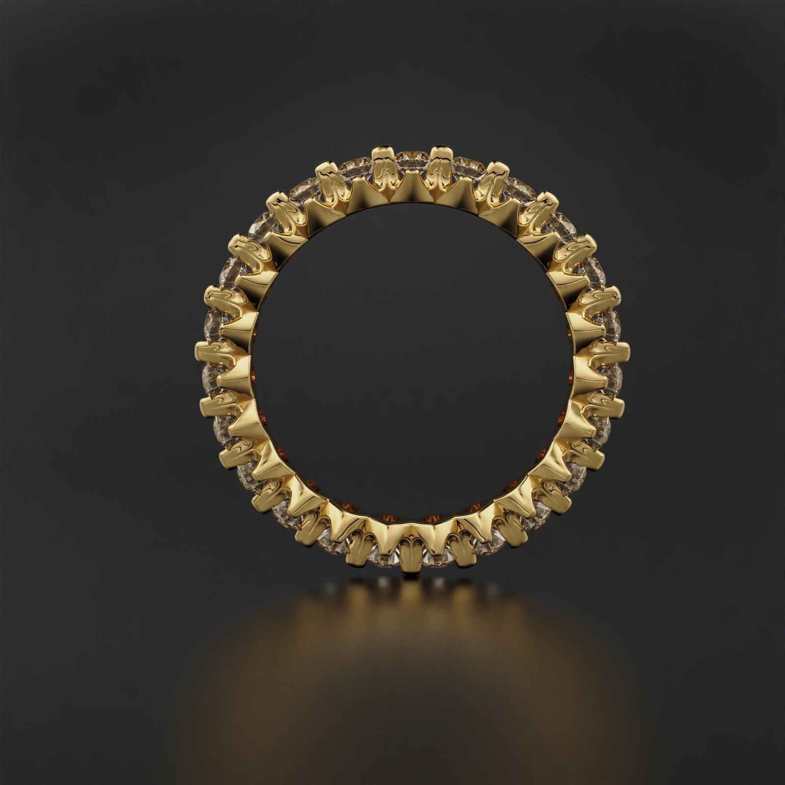 Eternity Ring 3D print model_8