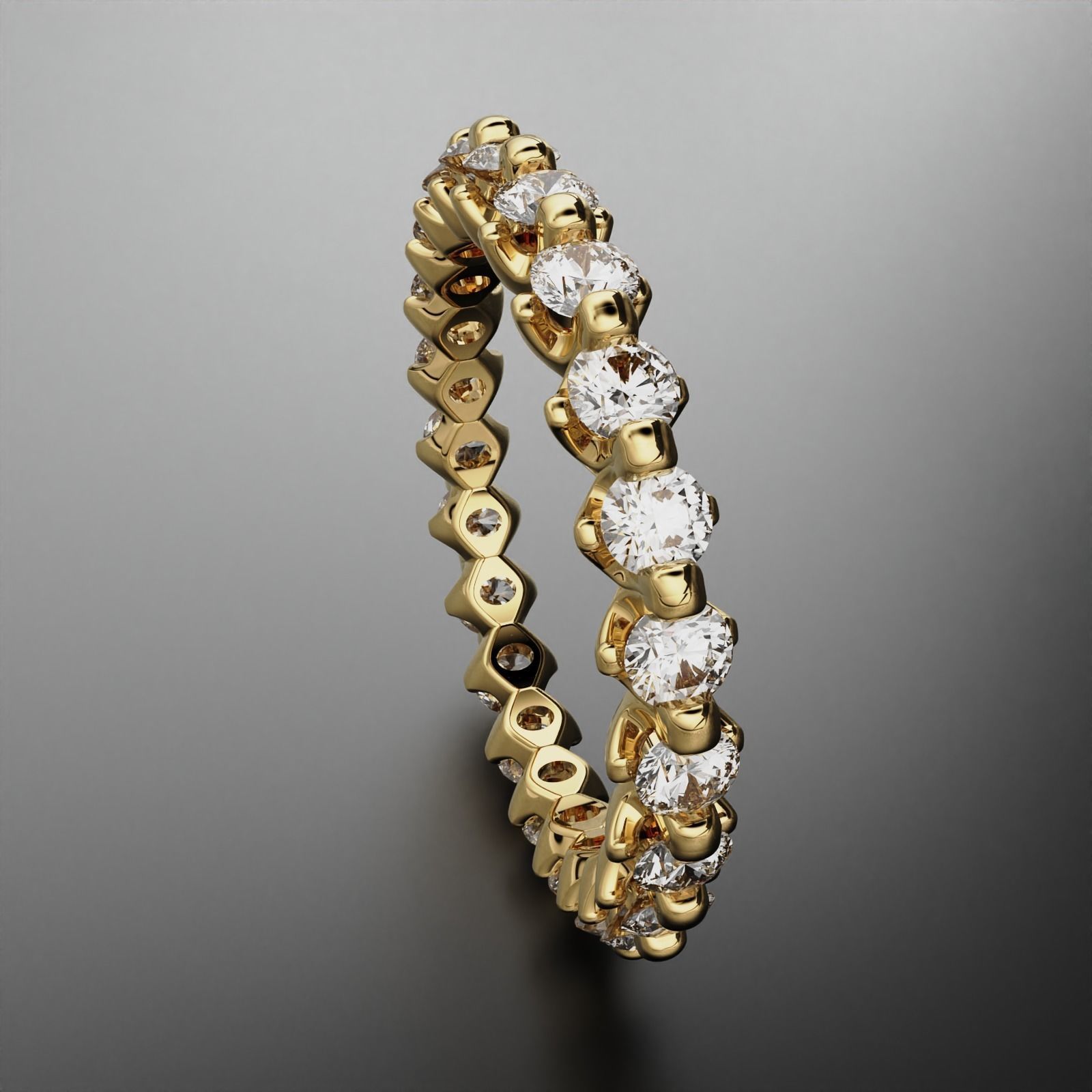 Eternity Ring 3D print model_5