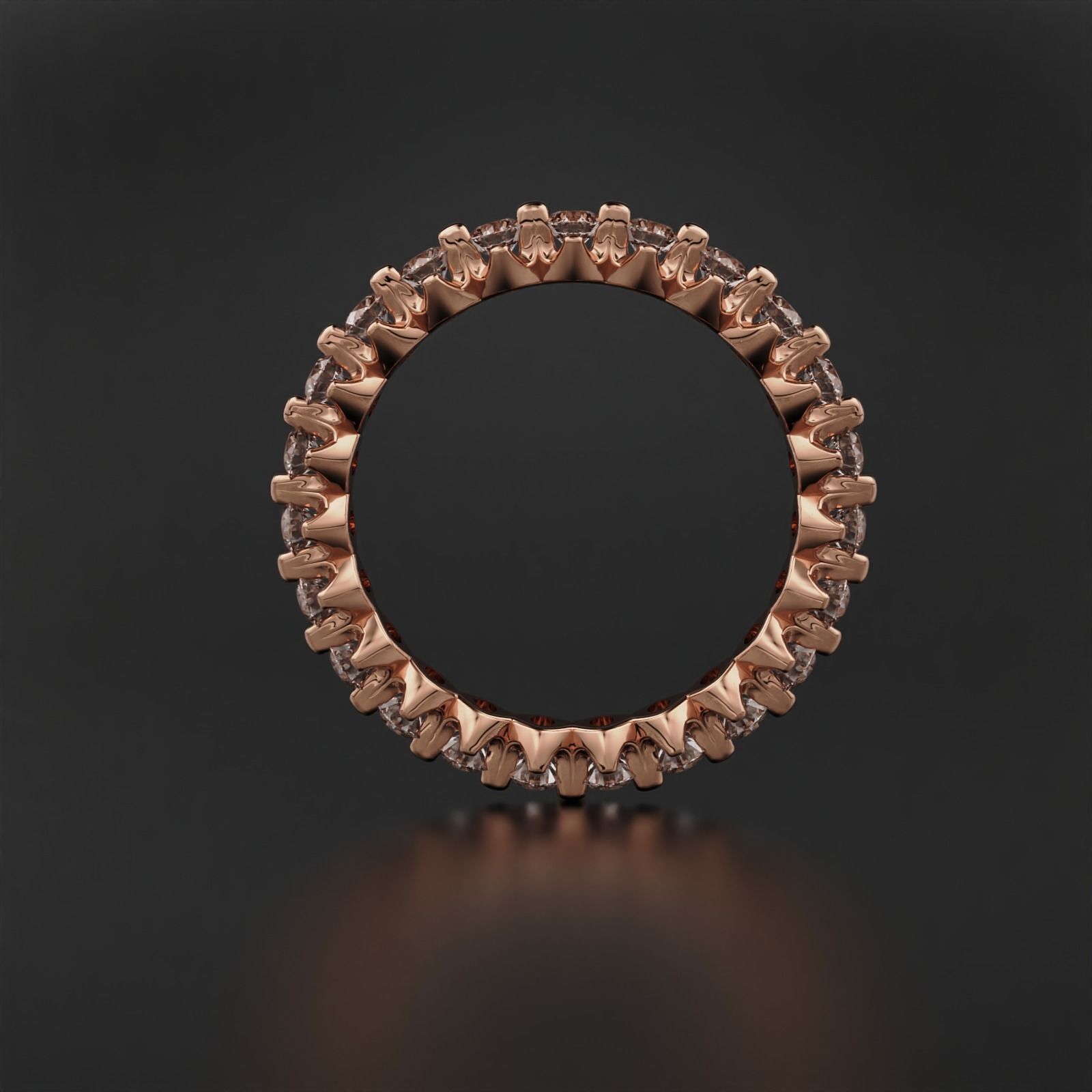Eternity Ring 3D print model_7