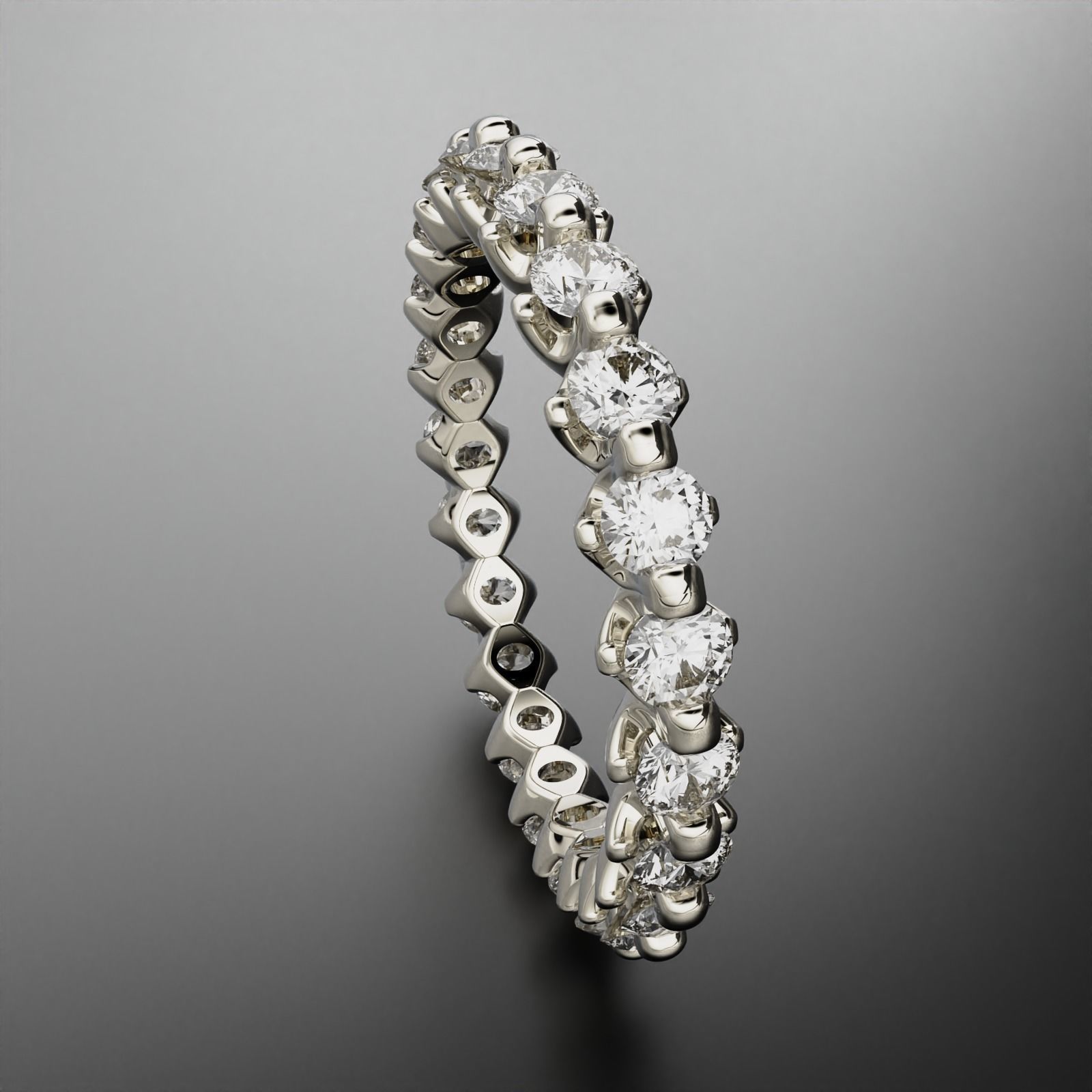 Eternity Ring 3D print model_4