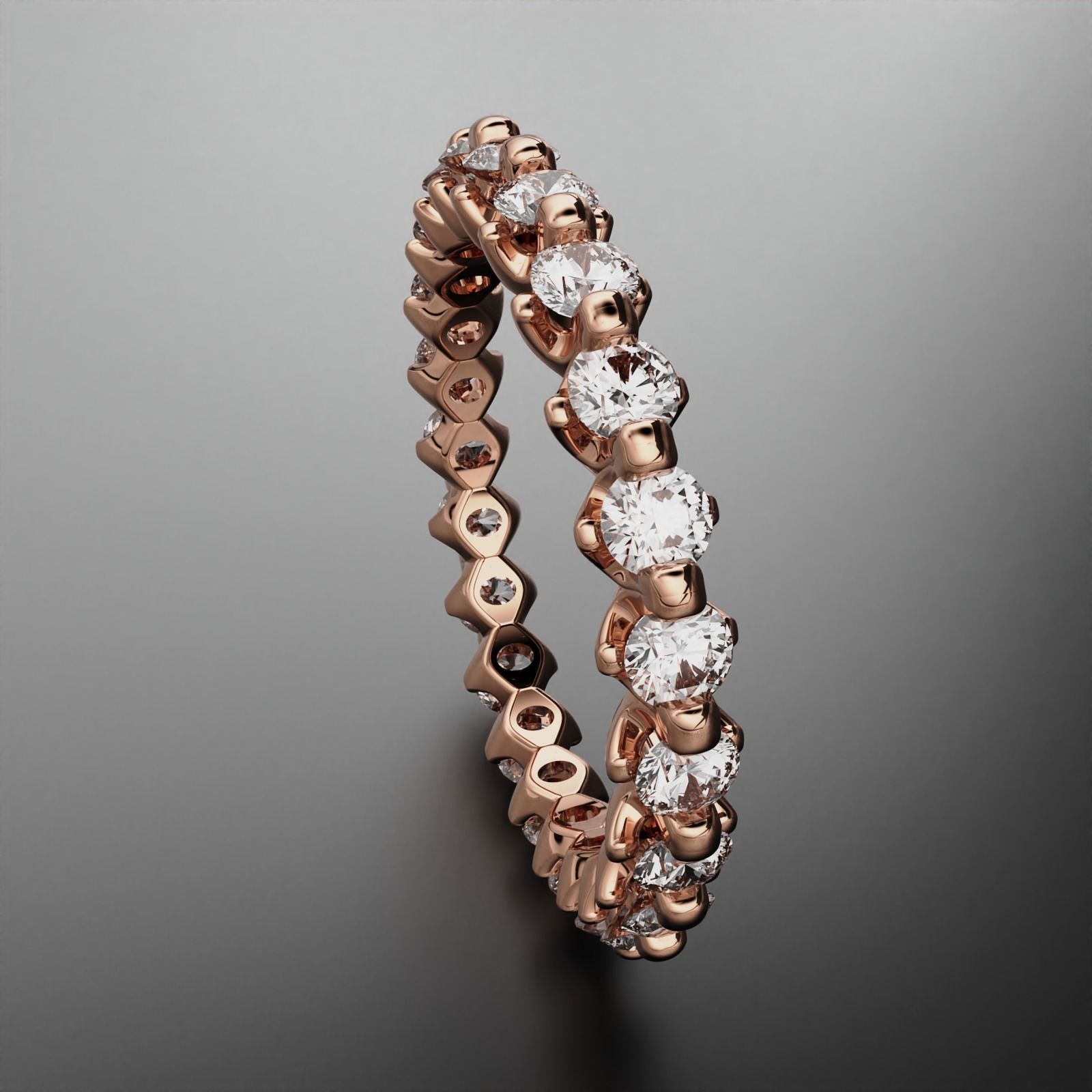 Eternity Ring 3D print model_6