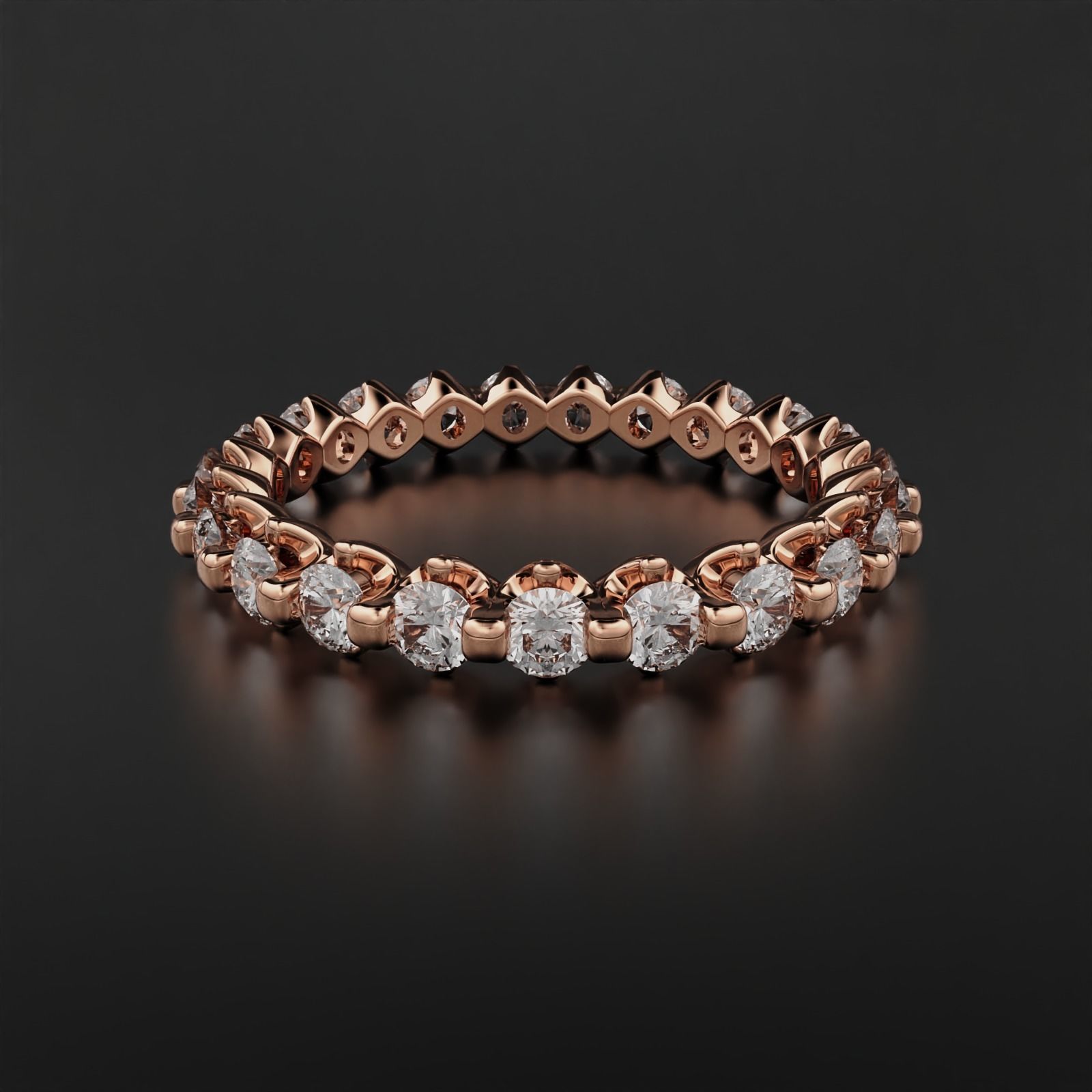 Eternity Ring 3D print model_11