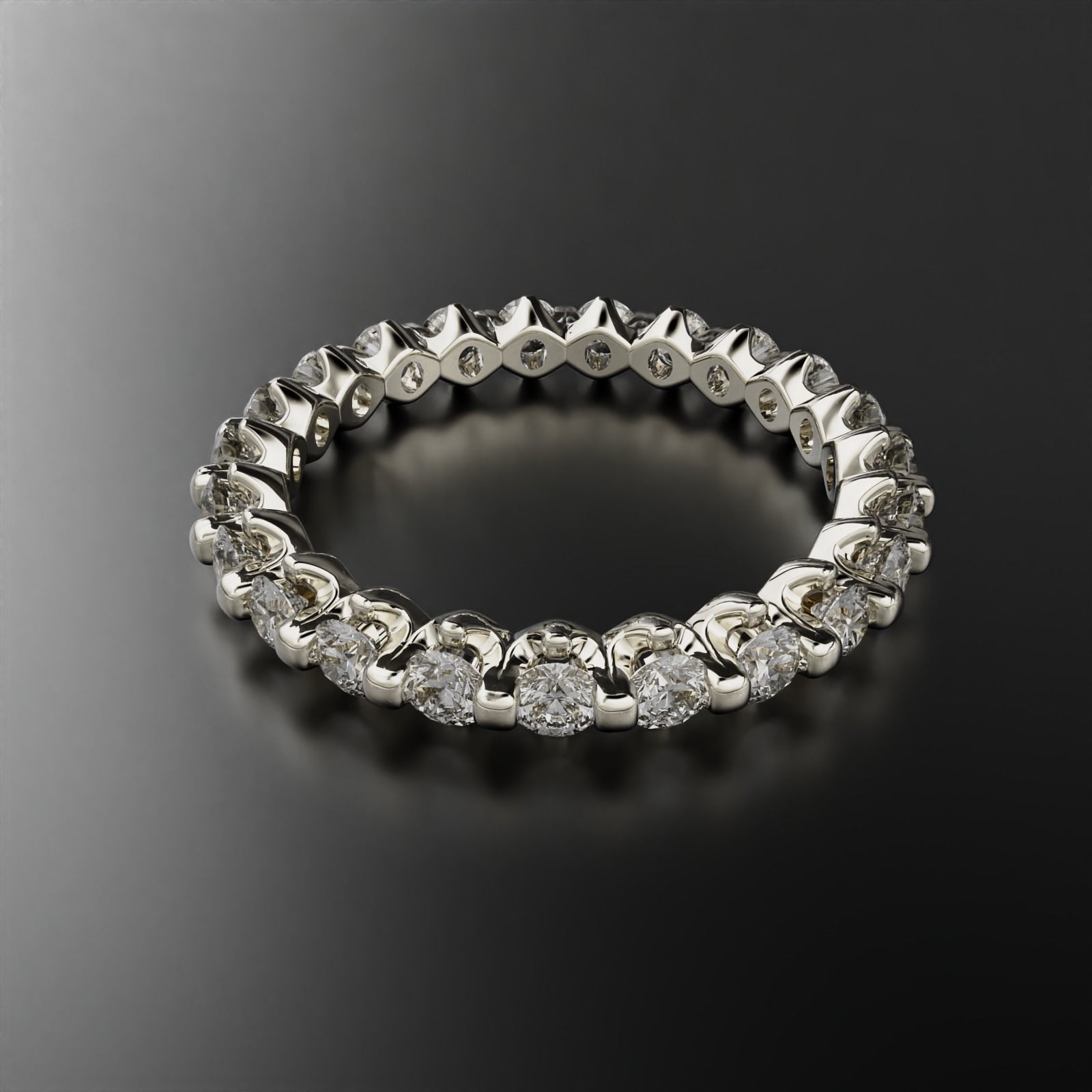 Eternity Ring 3D print model_15
