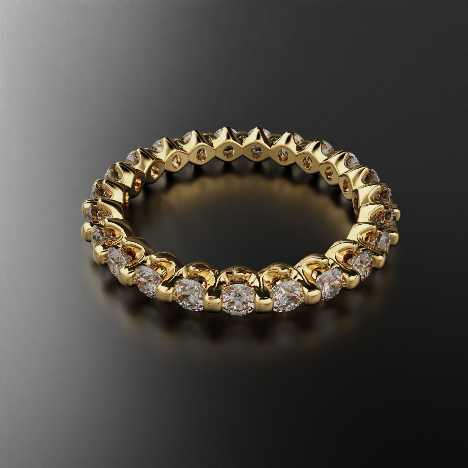 Eternity Ring 3D print model_16