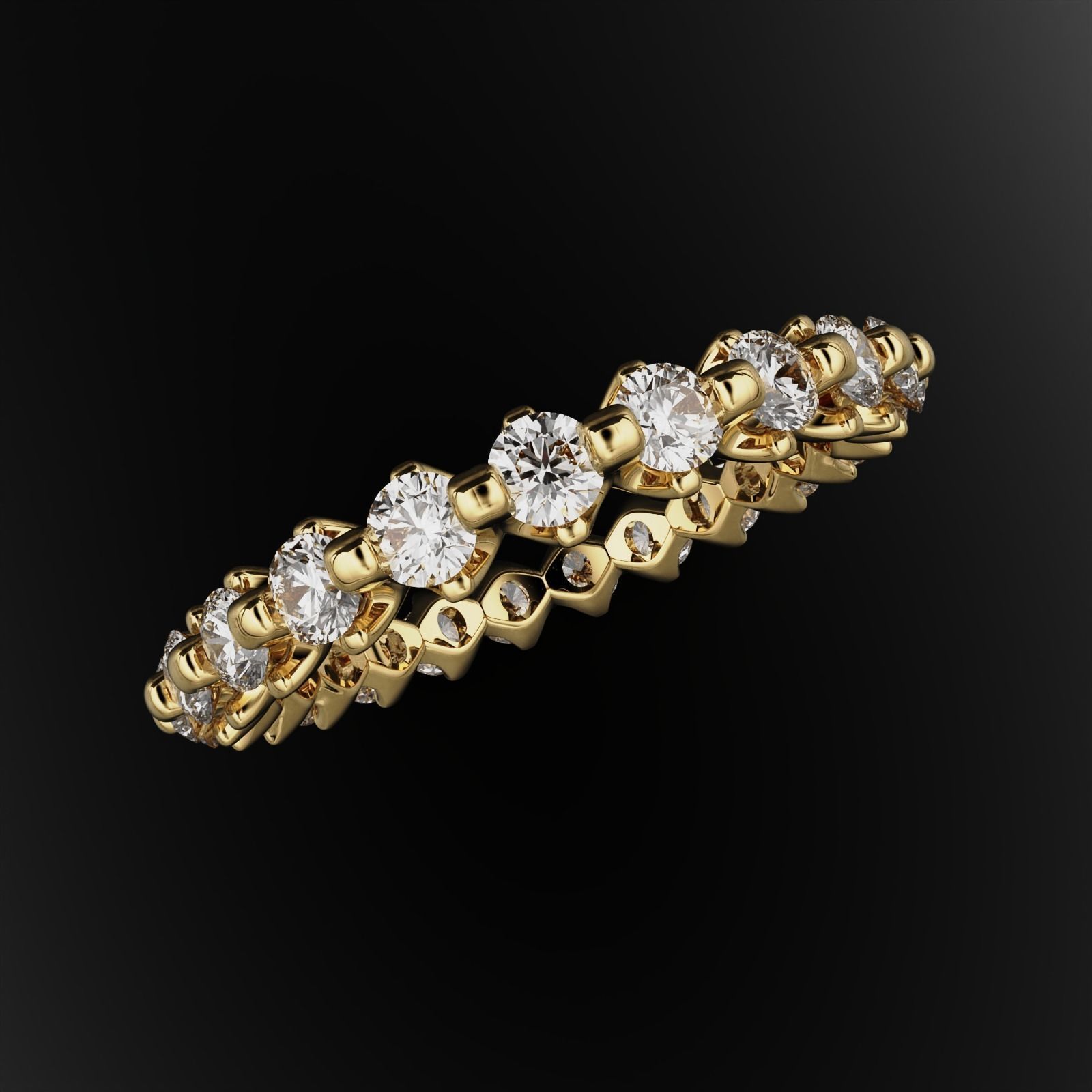Eternity Ring 3D print model_2