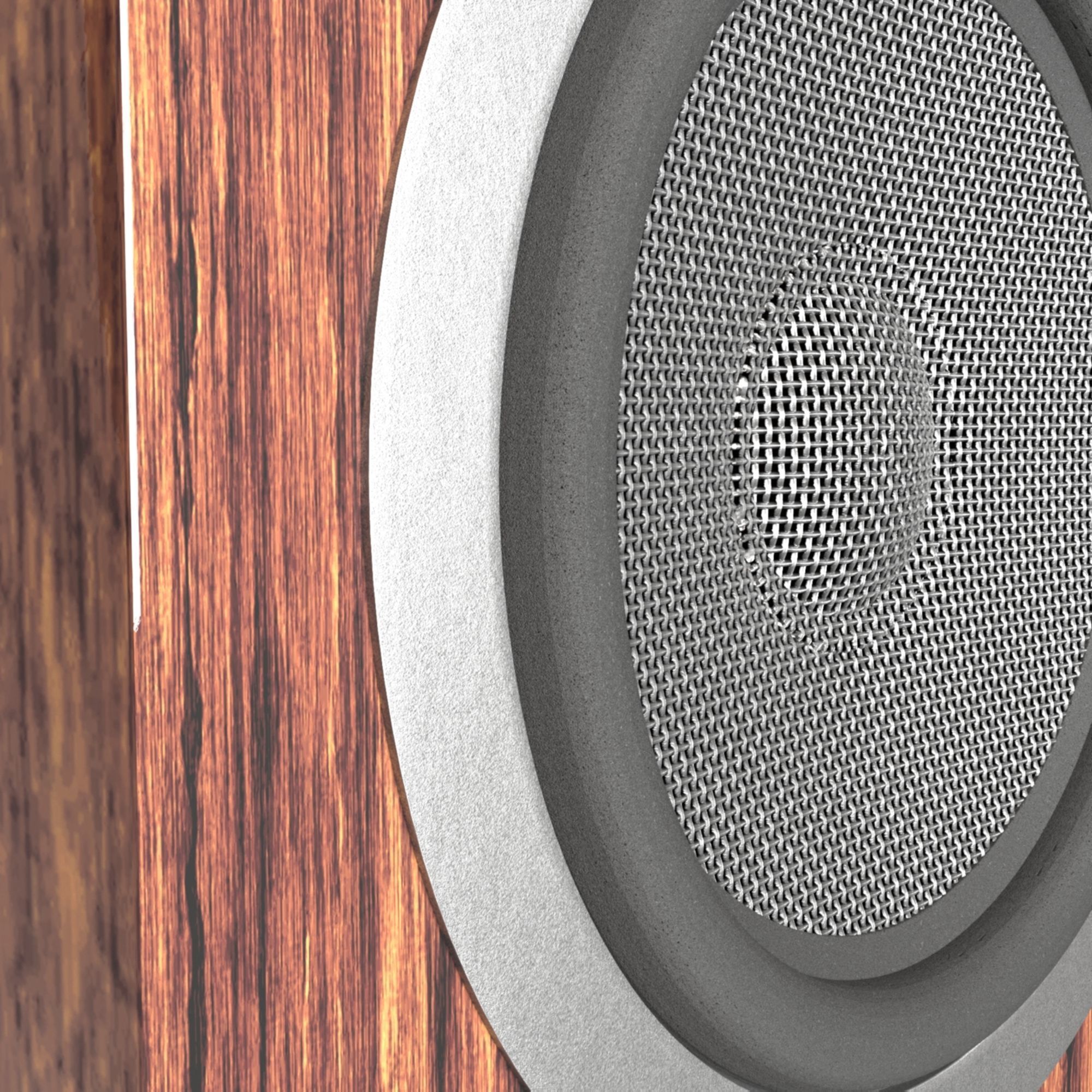 Bowers and Wilkins 702 s2 plus Subwoofer Low-poly 3D model_4