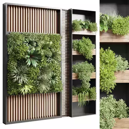 Vertical garden stand 15 - wall decor 