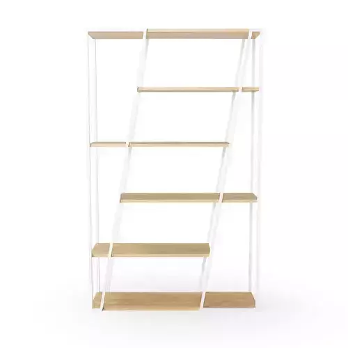 Albi Freestanding Bookcase 3D model Albi Freestanding Bookcase 3D model