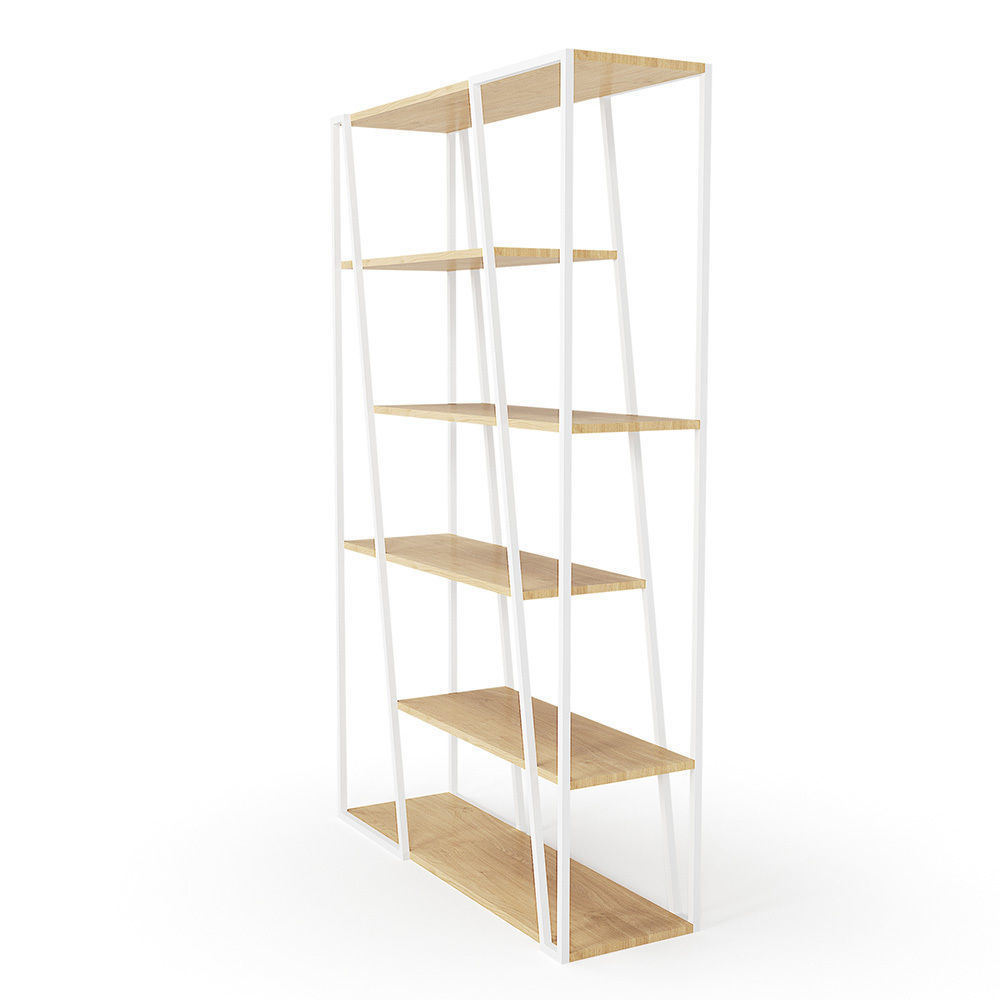 Albi Freestanding Bookcase 3D model_2