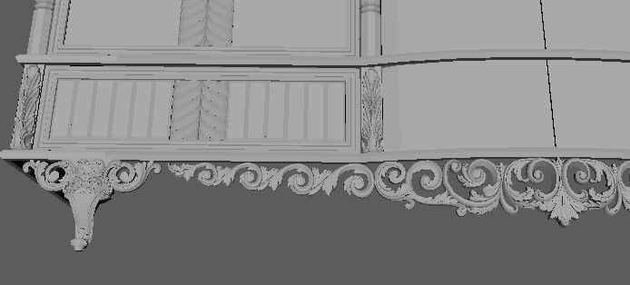 sleeping gaornitur closet 3D model_3