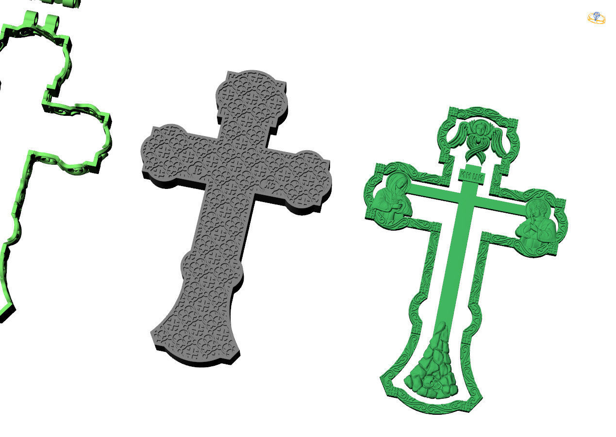 Cross G0323 3D print model_4