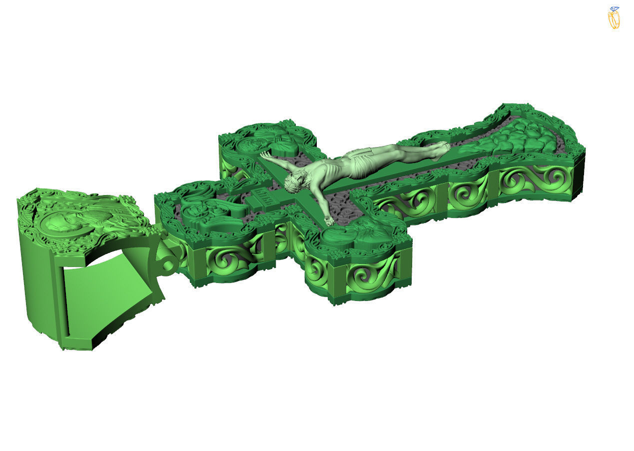 Cross G0323 3D print model_9