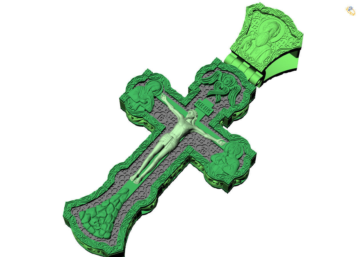 Cross G0323 3D print model_8