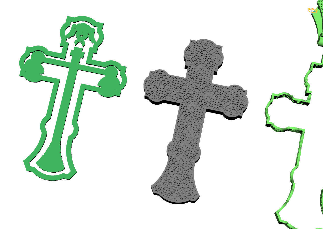 Cross G0323 3D print model_5