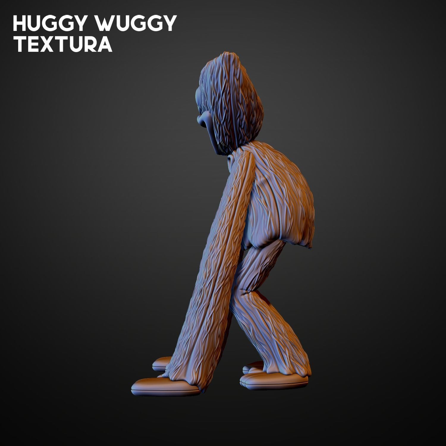 HUGGY WUGGY 3D print model_5