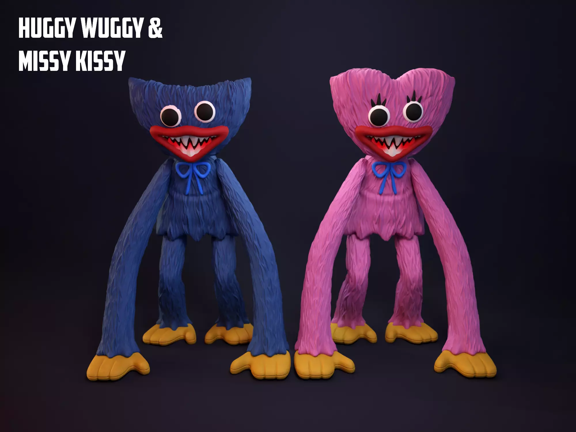 HUGGY WUGGY 3D print model_0
