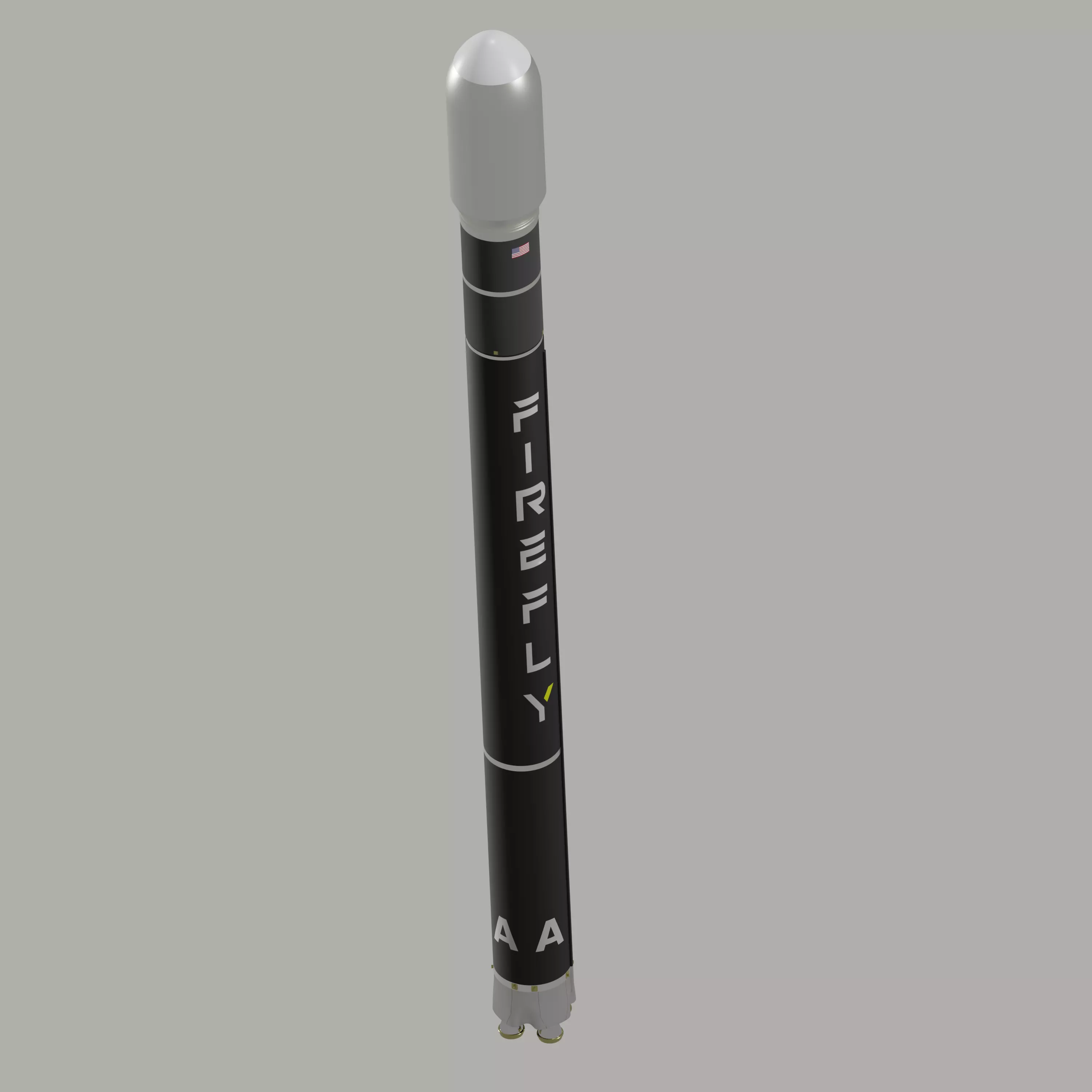 Firefly Alpha Rocket 3D model