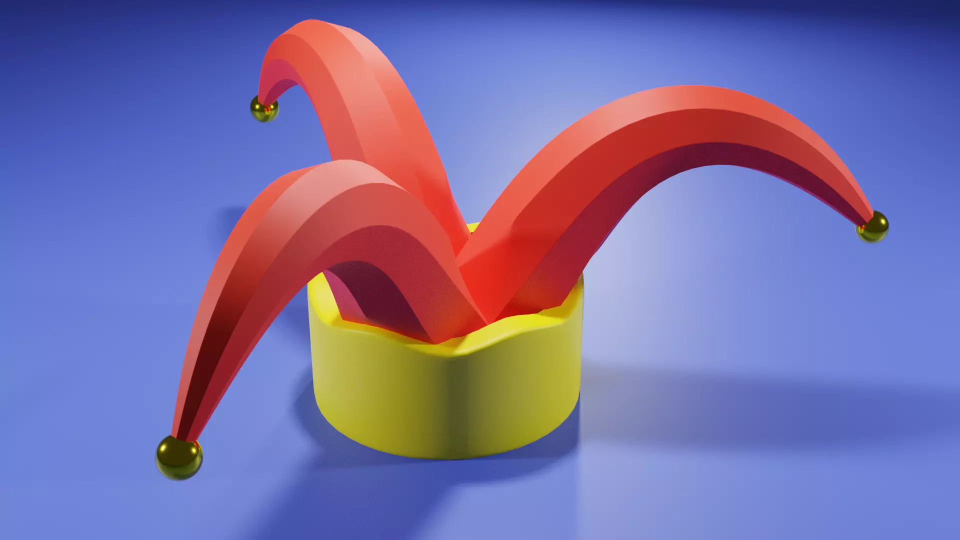 cap jester Free 3D model