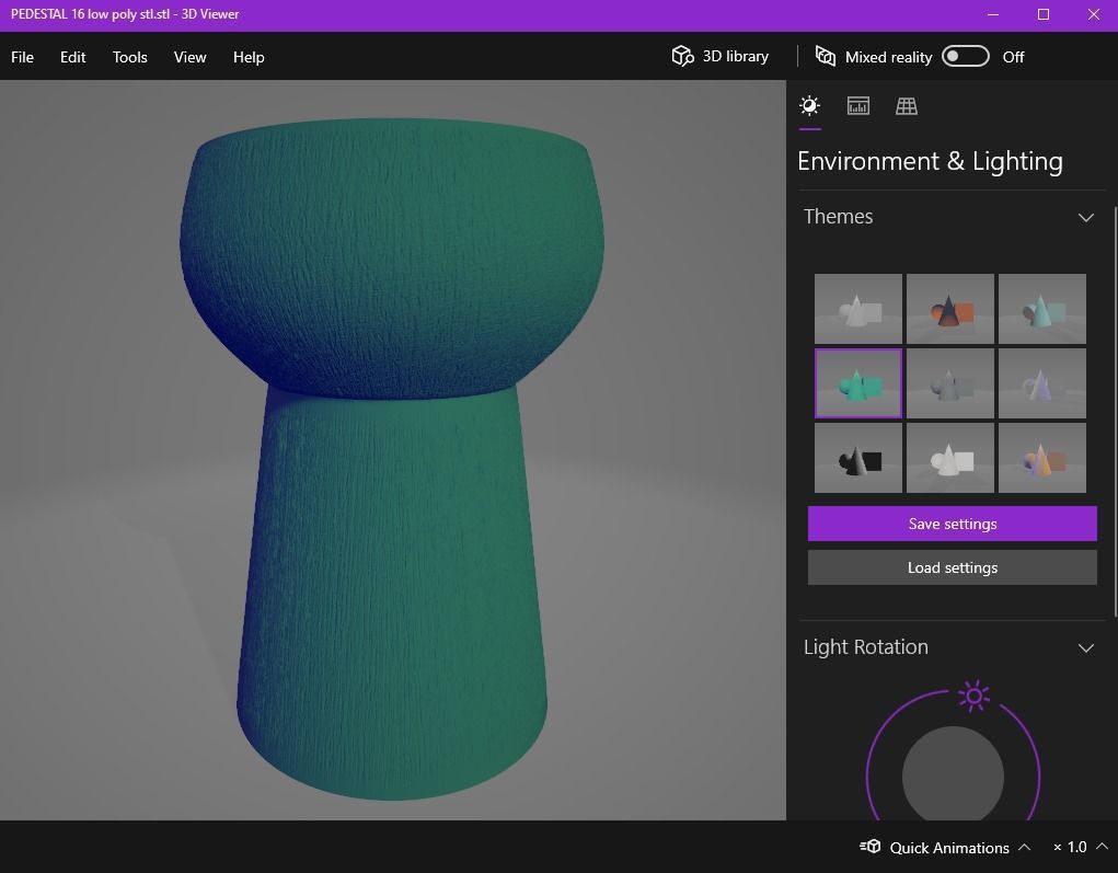 Pedestal 16 3D print model_16