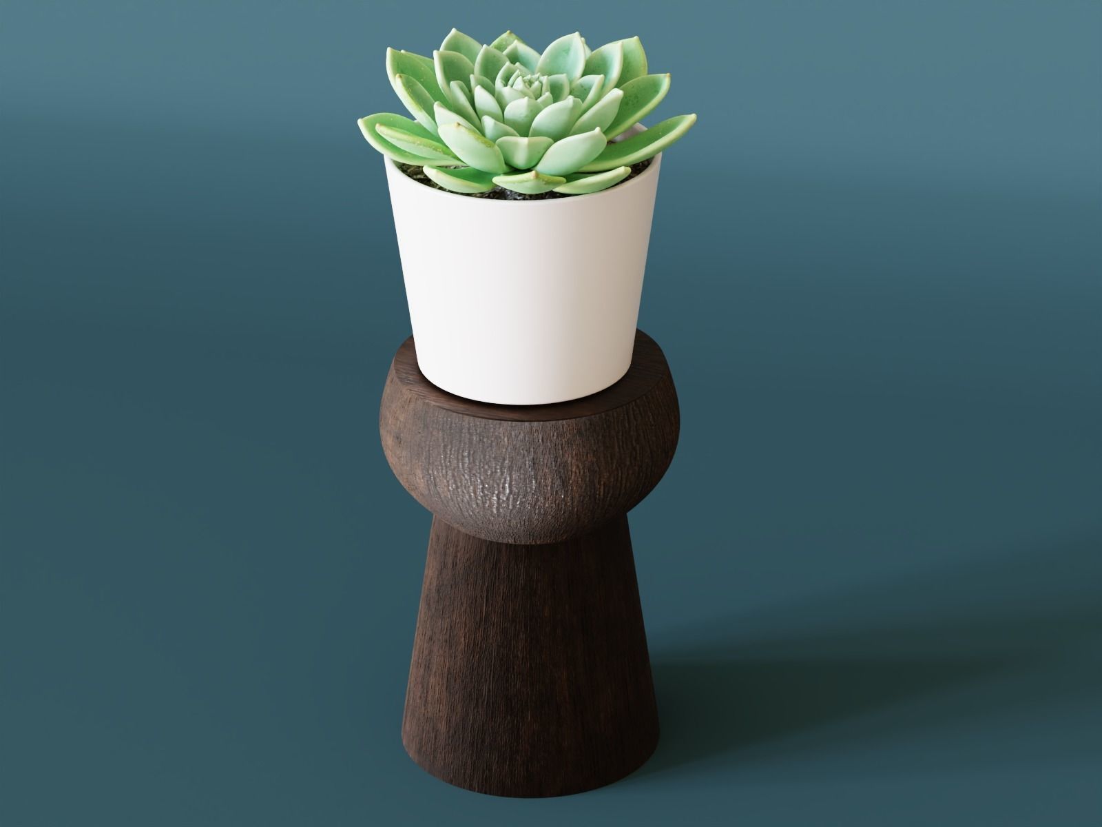 Pedestal 16 3D print model_1