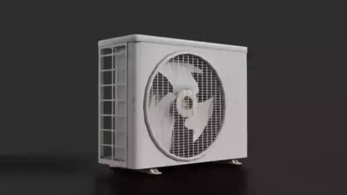Air Cooler Outdoor game asset