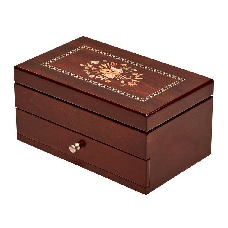 Wooden Jewelry Box 3D model_3