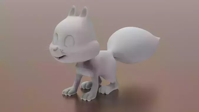 Squirrel cartoon Disney animal metaverse wild mouse woods