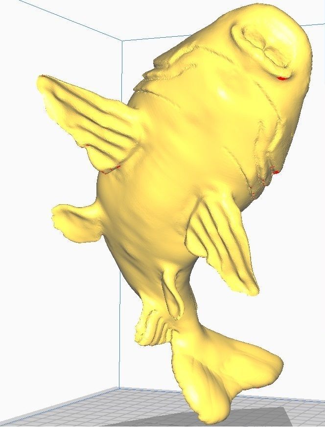 redtail catfish sculpt stl obj 3D print model_7