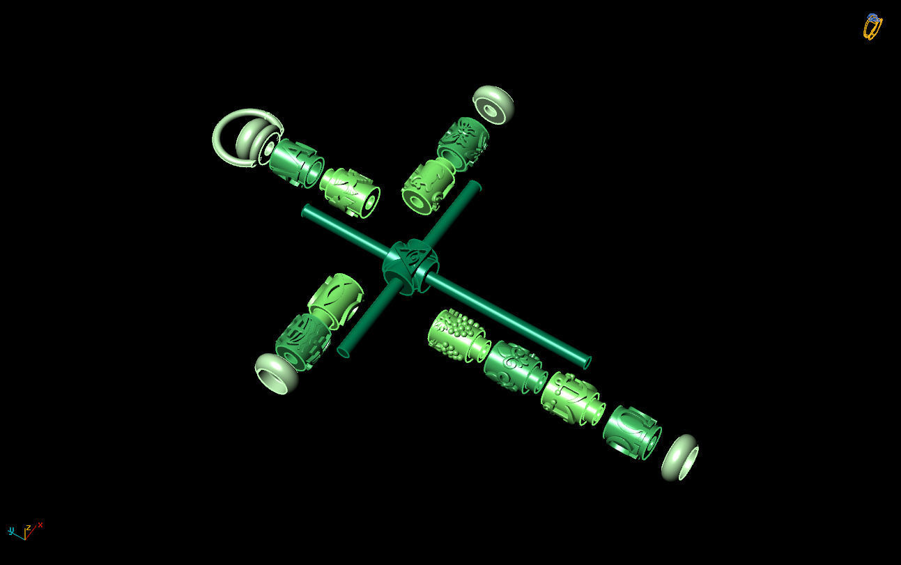 Cross G0377 3D print model_3