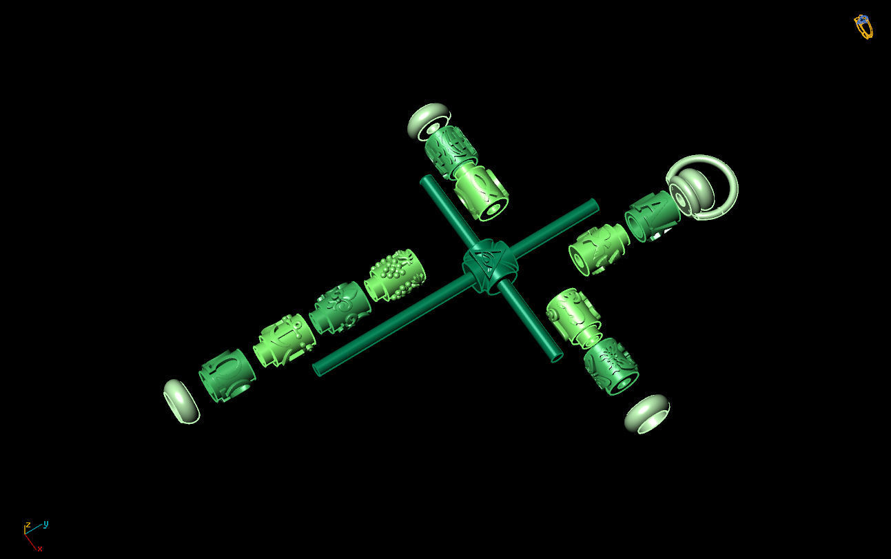 Cross G0377 3D print model_5