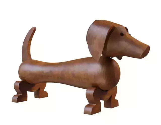 Dog figurine Kay Bojesen PBR
