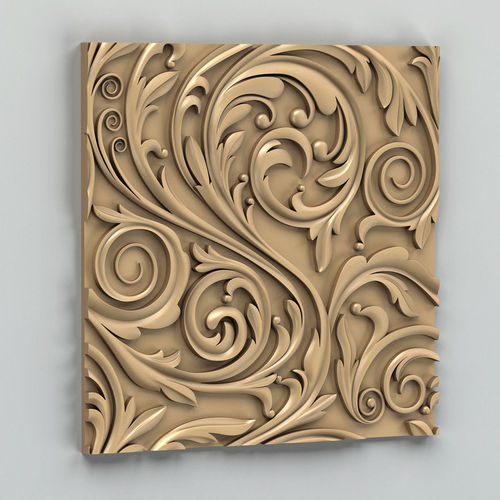 Wall Panel 003 3D model