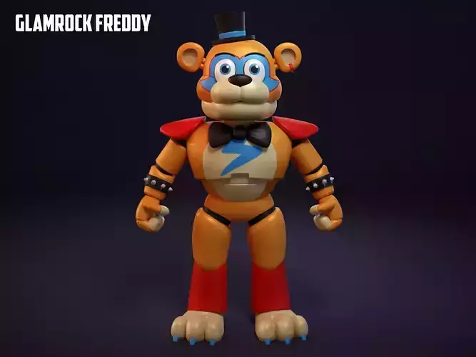 GLAMROCK FREDDY 3D print model