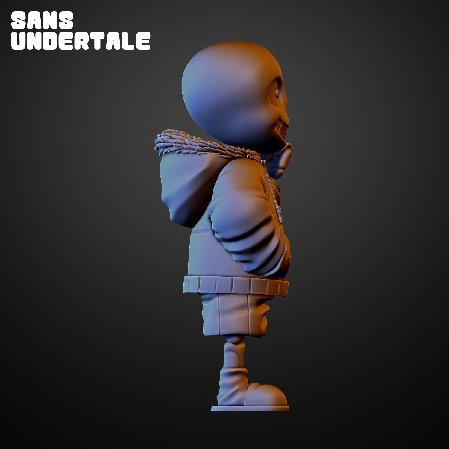 SANS UNDERTALE 3D print model_3
