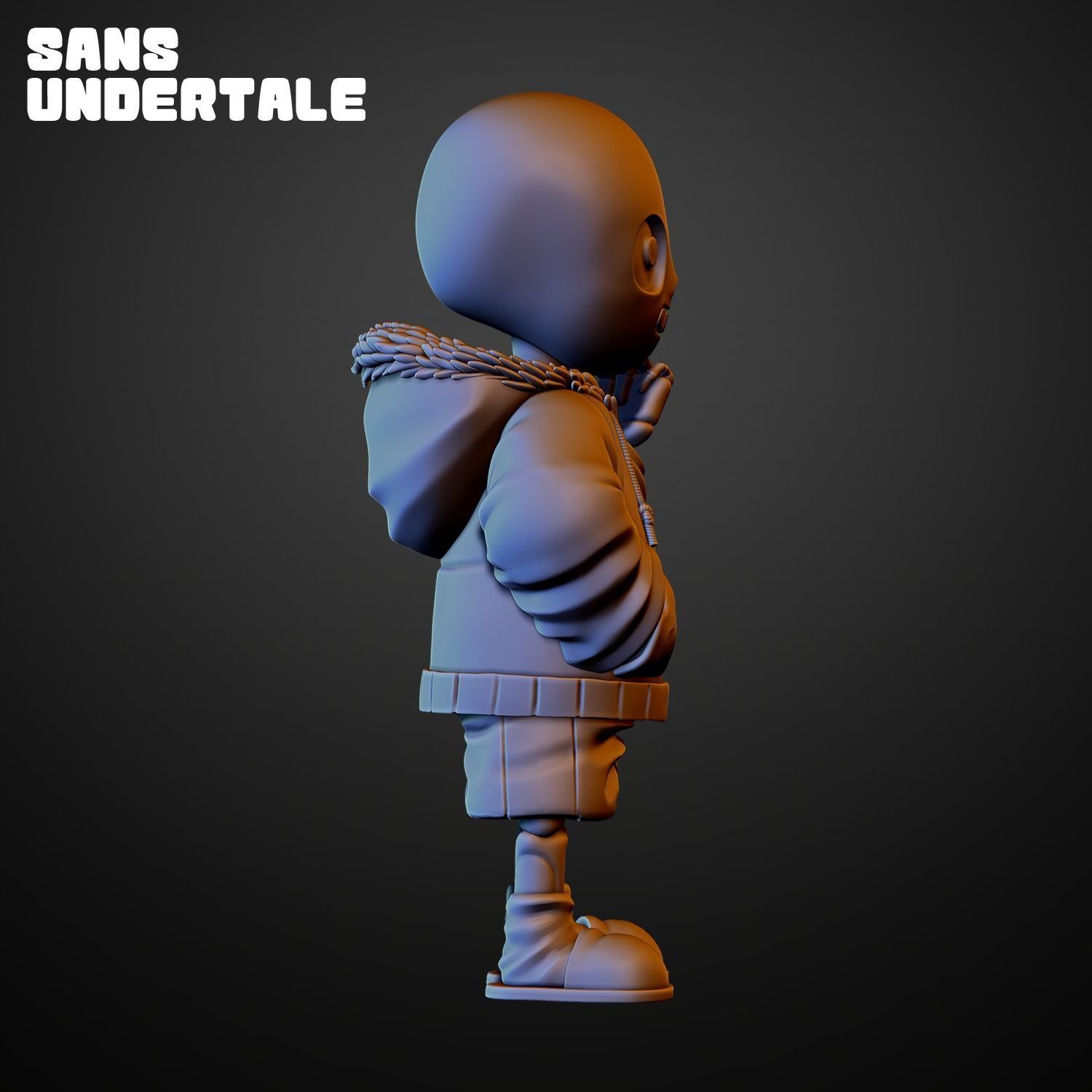 SANS UNDERTALE 3D print model_8